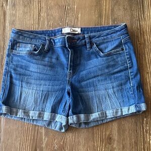 Dittos short mid rise Classic Blue denim Jean Shorts